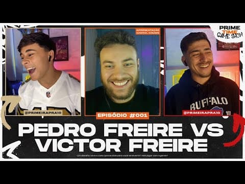 🕹️🏈 PTGS #001 | Pedro Freire x Victor Freire | Uma disputa ELETRIZANTE até o FIM!