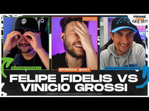 🕹️🏈 PTGS #007 | Felipe Fidelis x Vinicio Grossi | EM um episódio CHEIO de RECORDES
