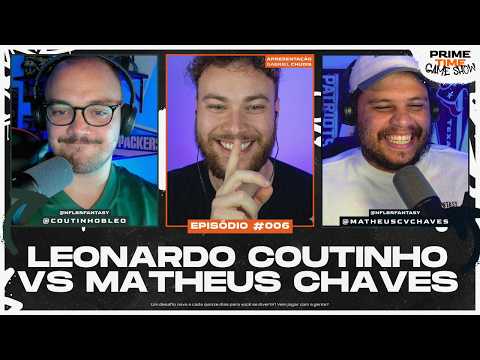 🕹️🏈 PTGS #006 | Leonardo Coutinho x Matheus Chaves | Em um JOGO MALUCO!